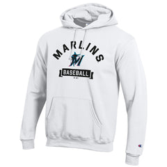 Miami Marlins Champion Eco Powerblend Hoodie - MLB Hoodies