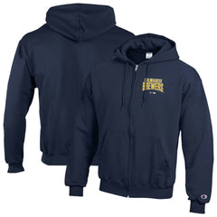 Milwaukee Brewers Champion Eco Powerblend Full-Zip Hoodie - MLB Hoodies