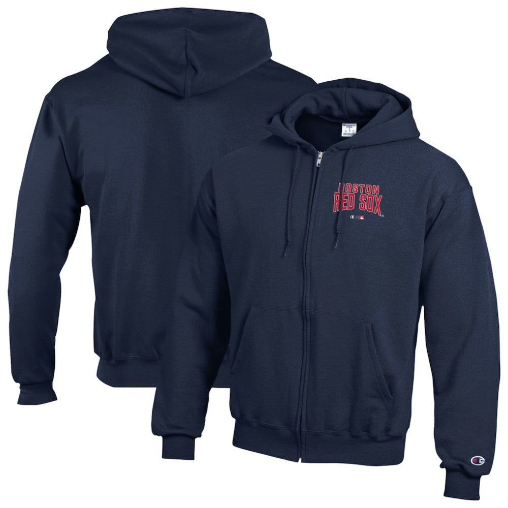 Boston Red Sox Champion Eco Powerblend Full-Zip Hoodie - MLB Hoodies