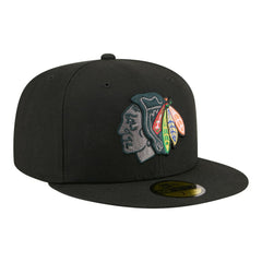 Chicago Blackhawks New Era Color Pop 59FIFTY Fitted Hat - NHL Hats