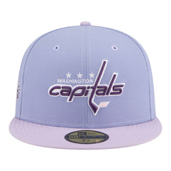 Washington Capitals New Era Lavender Bloom 59FIFTY Fitted Hat - NHL Hats