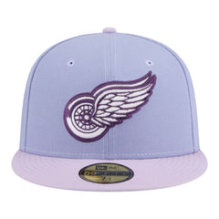 Detroit Red Wings New Era Lavender Bloom 59FIFTY Fitted Hat - NHL Hats