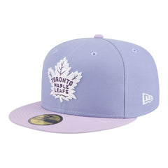 Toronto Maple Leafs New Era Lavender Bloom 59FIFTY Fitted Hat - NHL Hats