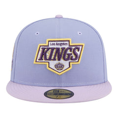 Los Angeles Kings New Era Lavender Bloom 59FIFTY Fitted Hat - NHL Hats