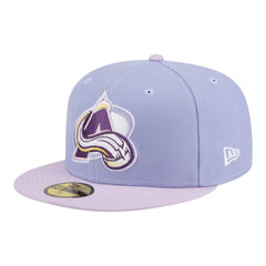 Colorado Avalanche New Era Lavender Bloom 59FIFTY Fitted Hat - NHL Hats