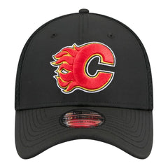 Calgary Flames New Era Logo 39THIRTY Flex Hat - NHL Hats