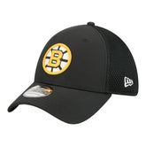 Boston Bruins New Era Logo 39THIRTY Flex Hat - NHL Hats