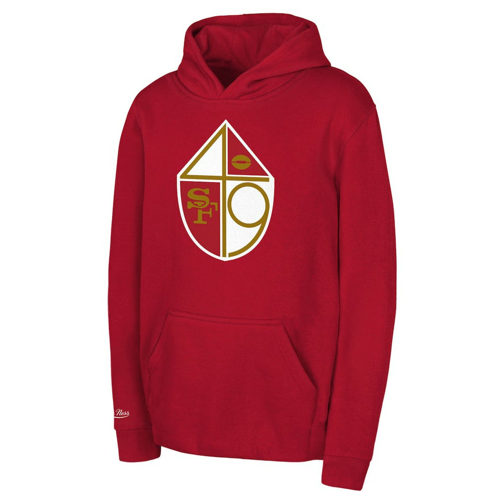 San Francisco 49ers Youth Retro Logo Retro Logo Hoodie | NFL On sale