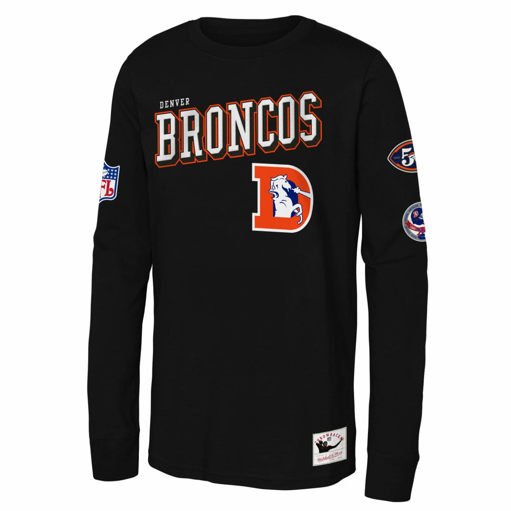Denver Broncos Youth Training Camp Long Sleeve T-Shirt | NFL New