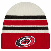 Carolina Hurricanes New Era Vintage Cuffed Knit Hat - NHL Hats