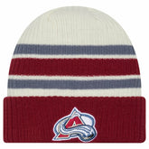 Colorado Avalanche New Era Vintage Cuffed Knit Hat - NHL Hats