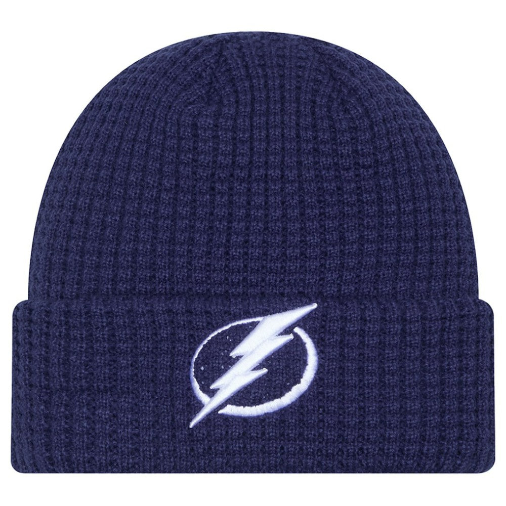 Tampa Bay Lightning New Era Waffle Cuffed Knit Hat - NHL Hats