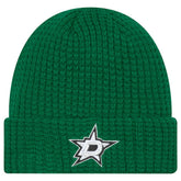 Dallas Stars New Era Waffle Cuffed Knit Hat - NHL Hats