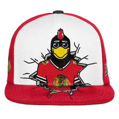 Chicago Blackhawks Mitchell & Ness Youth Mascot Snapback Hat - NHL Hats