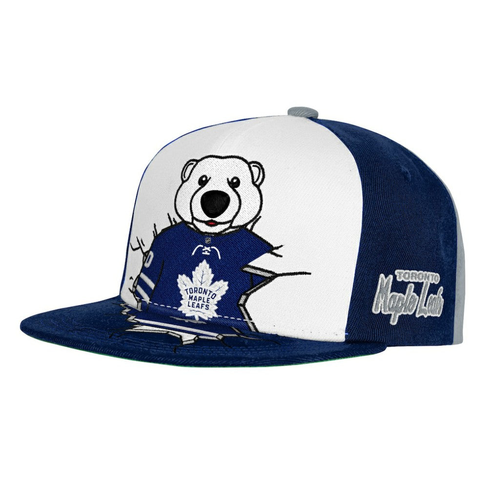 Toronto Maple Leafs Mitchell & Ness Youth Mascot Snapback Hat - NHL Hats