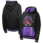 Black Toronto Raptors Youth Playmaker Fashion Fleece Hoodie | NBA