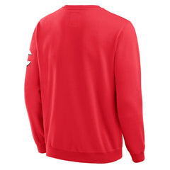 Cincinnati Reds Darius Rucker Collection by Fanatics Washed Crew Neck Pullover Sweatshirt - MLB Pullover