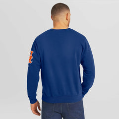 New York Mets Darius Rucker Collection by Fanatics Washed Crew Neck Pullover Sweatshirt - MLB Pullover