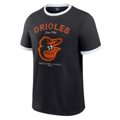 Baltimore Orioles Darius Rucker Collection by Fanatics Washed Ringer T-Shirt - MLB T-shirts