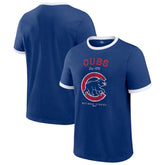 Chicago Cubs Darius Rucker Collection by Fanatics Washed Ringer T-Shirt - MLB T-shirts