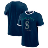 Seattle Mariners Darius Rucker Collection by Fanatics Washed Ringer T-Shirt - MLB T-shirts