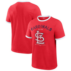 St. Louis Cardinals Darius Rucker Collection by Fanatics Washed Ringer T-Shirt - MLB T-shirts