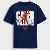 Chicago Bears Caleb Williams Silo T-Shirt | NFL Discount