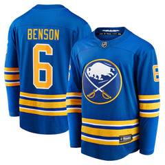 Zach Benson Buffalo Sabres Fanatics Home Breakaway Jersey - NHL Jerseys