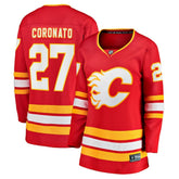 Matt Coronato Calgary Flames Fanatics Women's Home Breakaway Jersey - NHL Jerseys