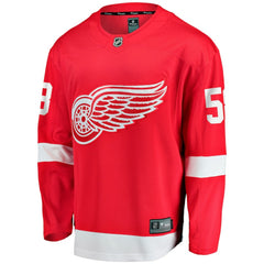 Emmitt Finnie Detroit Red Wings Fanatics Home Breakaway Jersey - NHL Jerseys
