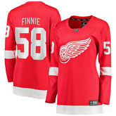 Emmitt Finnie Detroit Red Wings Fanatics Women's Home Breakaway Jersey - NHL Jerseys