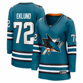William Eklund San Jose Sharks Fanatics Women's Home Breakaway Jersey - NHL Jerseys