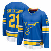 Jimmy Snuggerud St. Louis Blues Fanatics Home Breakaway Jersey - NHL Jerseys