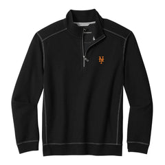 New York Mets Tommy Bahama Montego Bay Half-Zip Sweatshirt - MLB Sweatshirts