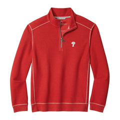 Philadelphia Phillies Tommy Bahama Montego Bay Half-Zip Sweatshirt - MLB Sweatshirts