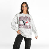 Houston Texans Gameday Couture Women's Whiteout Oversized Premium Fleece Sweatshirt | NFL Sale