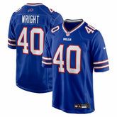 Buffalo Bills Matthew Wright Team Game Jersey | NFL Sale