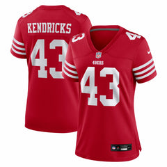 San Francisco 49ers Eric Kendricks Women's Game Jersey | NFL Outlet