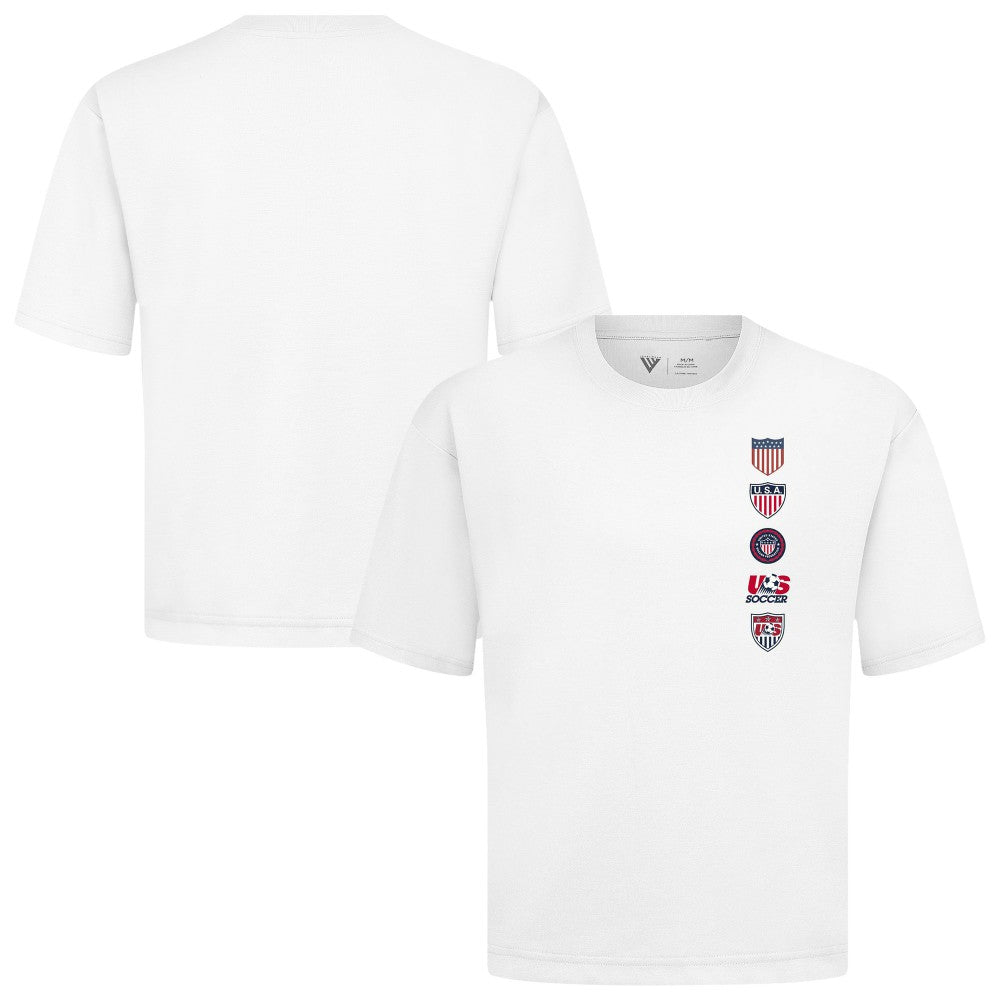 USMNT Levelwear Luxe Signature Knit Timeline T-Shirt
