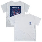 France National Team Vive La Fete Youth Impressions Artwork T-Shirt