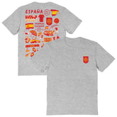 Spain National Team Vive La Fete Women's Impressions Artwork Fitted T-Shirt