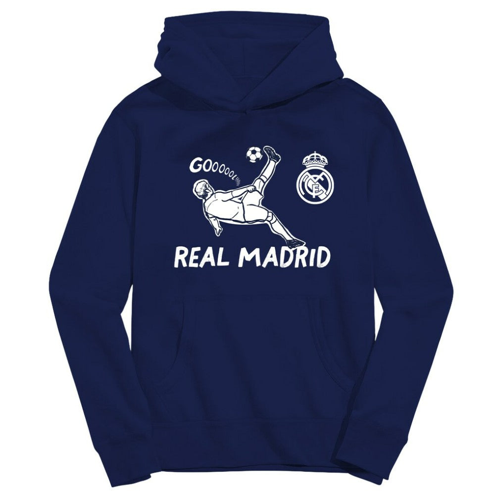 Real Madrid Vive La Fete Youth Chilena Style Hoodie