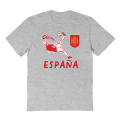 Spain National Team Vive La Fete Youth Chilena Style T-Shirt