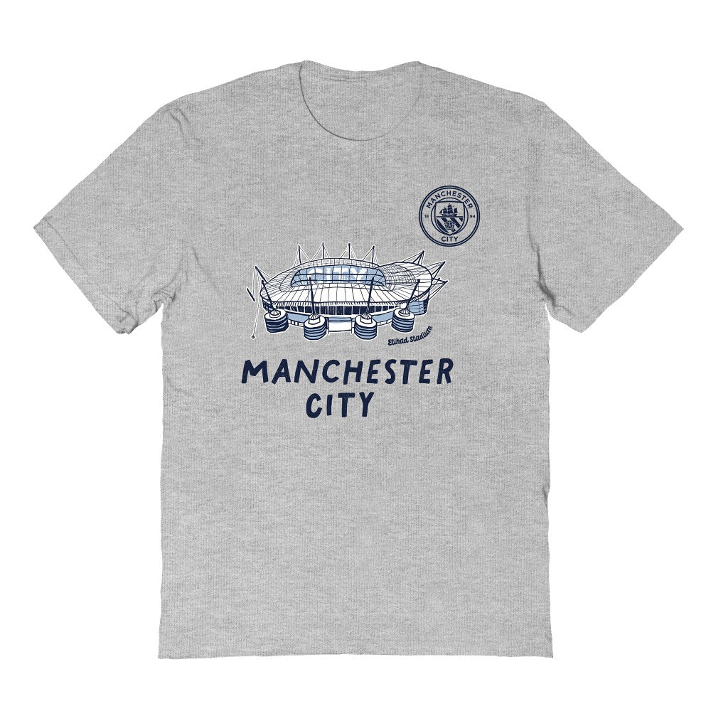 Manchester City Vive La Fete Youth Chilena Style T-Shirt