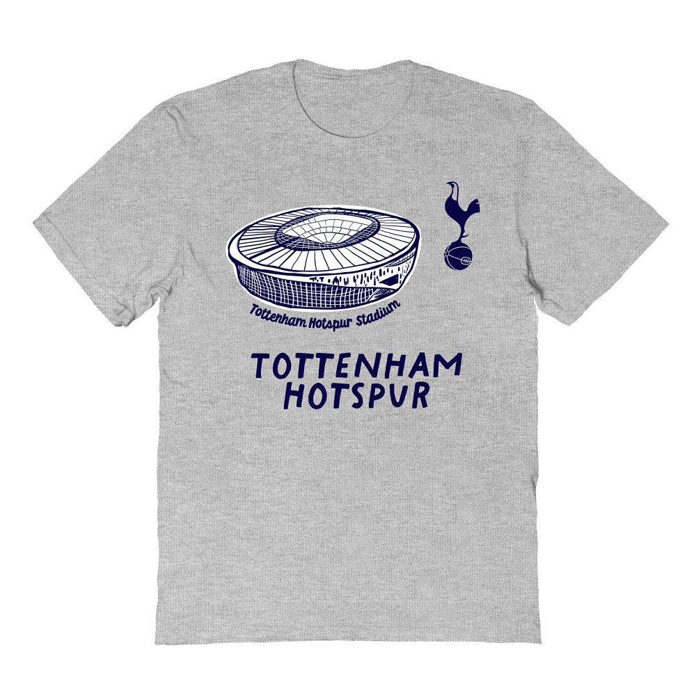 Tottenham Hotspur Vive La Fete Youth Chilena Style T-Shirt Sale - Gray