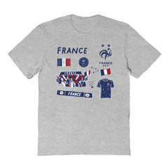 France National Team Vive La Fete Youth Impressions Icons T-Shirt