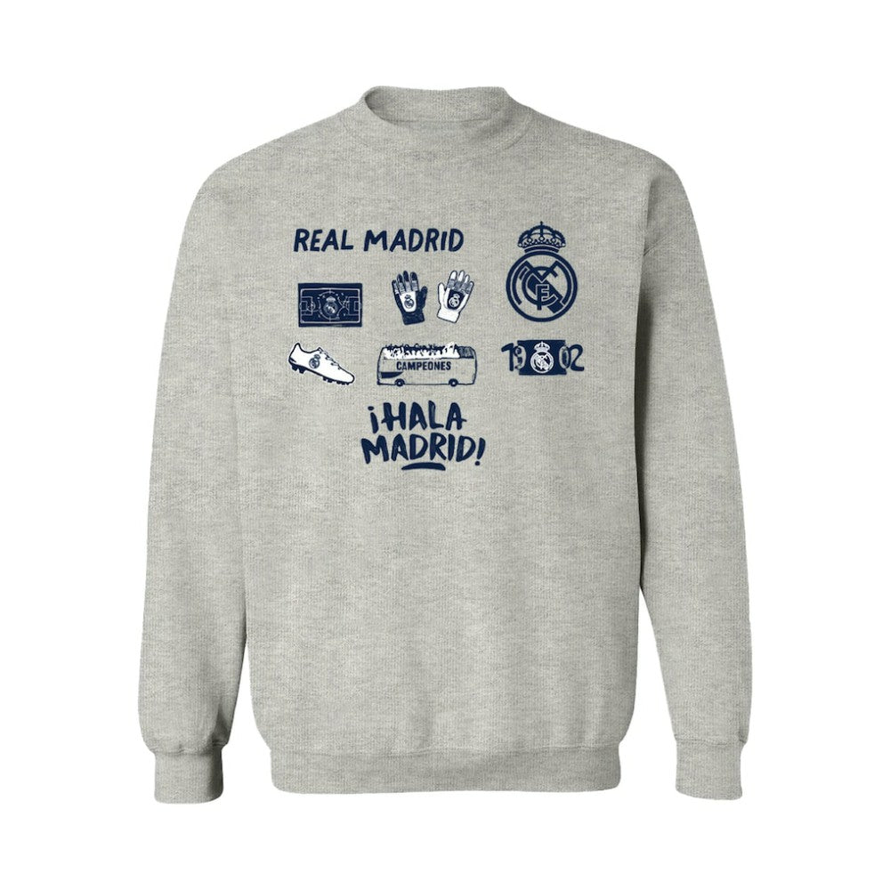 Real Madrid Vive La Fete Women's Impressions Icons Sweatshirt
