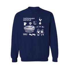 Tottenham Hotspur Vive La Fete Women's Impressions Icons Sweatshirt