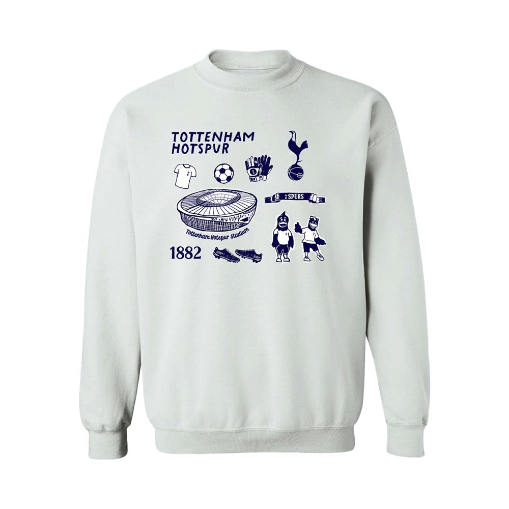 Tottenham Hotspur Vive La Fete Women's Impressions Icons Sweatshirt