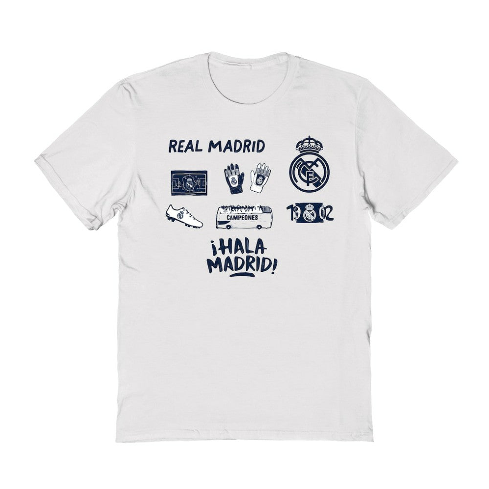 Real Madrid Vive La Fete Women's Impressions Icons T-Shirt